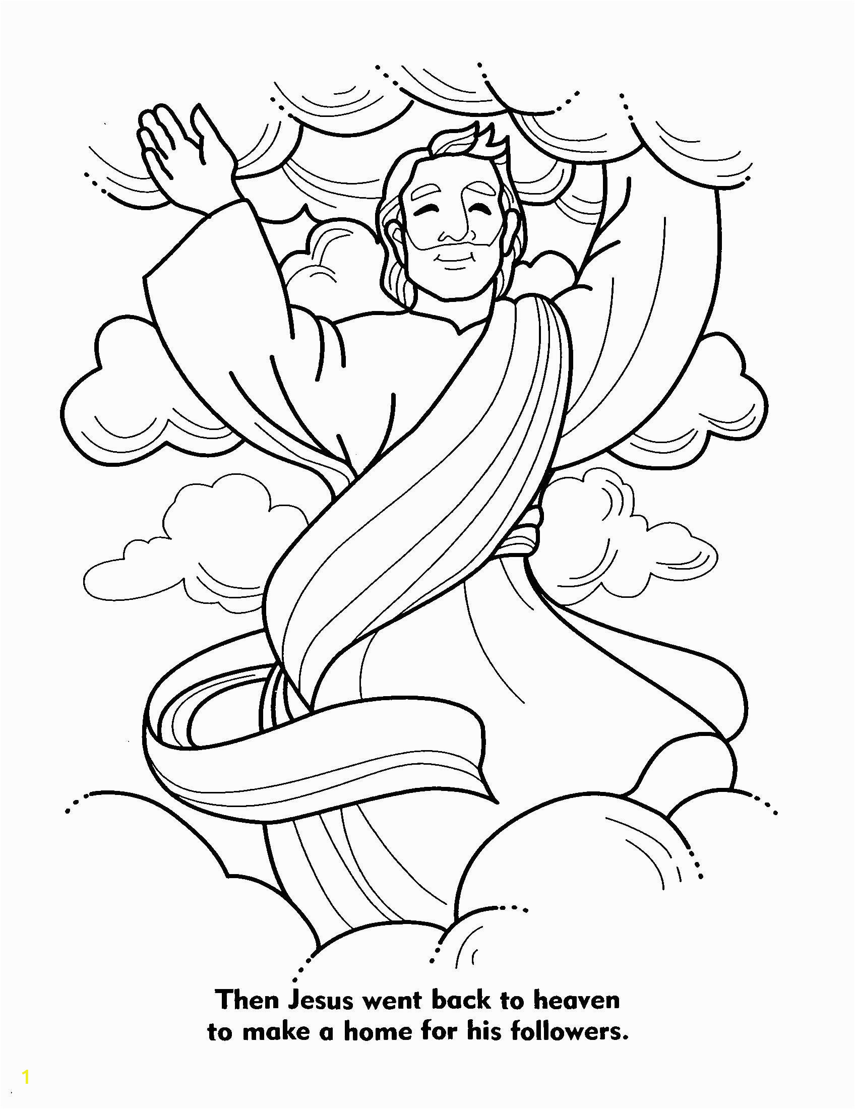 Coloring Pages For Jesus Resurrection Divyajanan