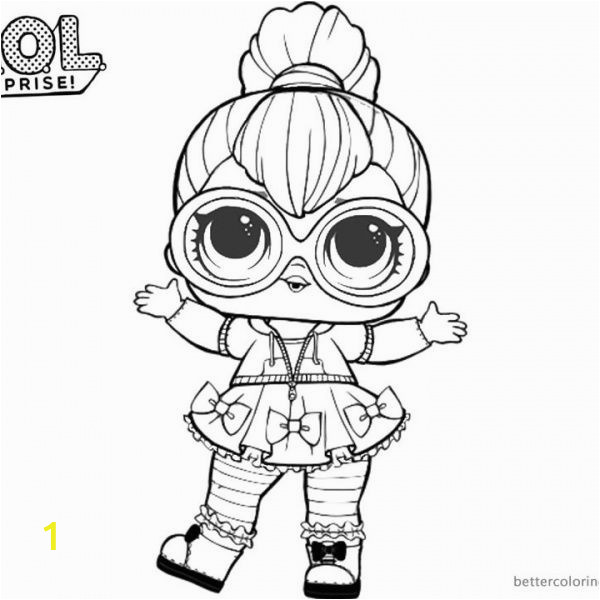 Coloring Pages for Jojo Siwa Lol Surprise Coloring Pages Neon Qt