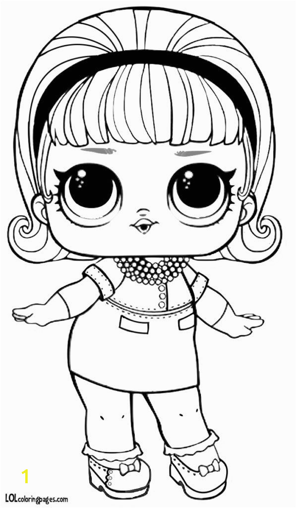 Coloring Pages for Lol Dolls Madame Queen Coloring Page with Images