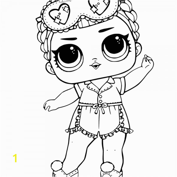 Coloring Pages for Lol Dolls Mermaid Lol Surprise Doll Coloring Pages Merbaby with