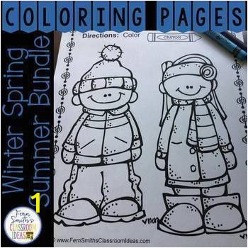 Coloring Pages for Second Graders Spring Coloring Pages with Summer and Winter too Big