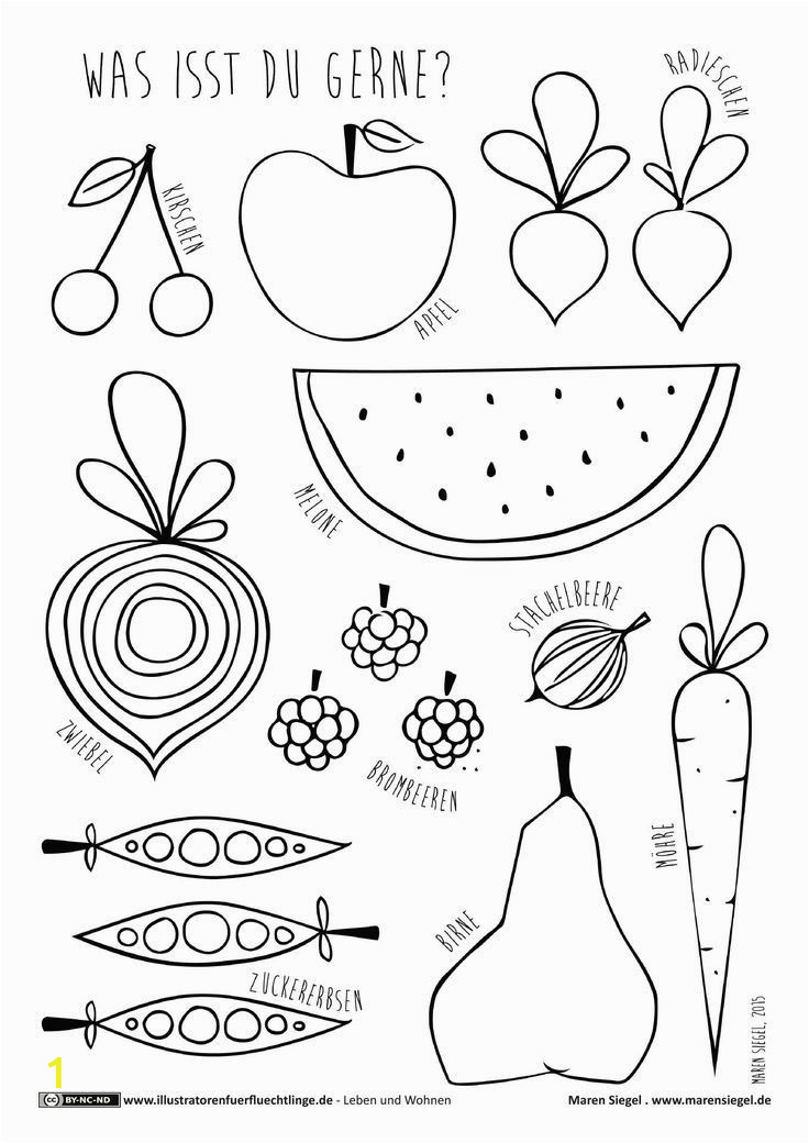 Coloring Pages for toddlers Pdf Download Als Pdf Leben Und Wohnen – Obst Und Gemüse