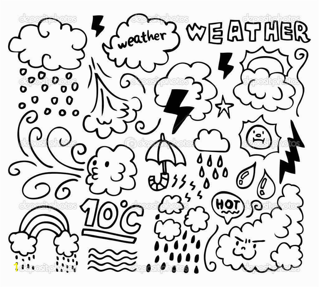 Coloring Pages for Weather Symbols New Coloring Free Coloring Pages Weather