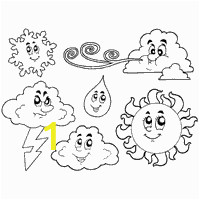 Coloring Pages for Weather Symbols Page Weather Coloring Sheets Weather Coloring Pages Woo Jr
