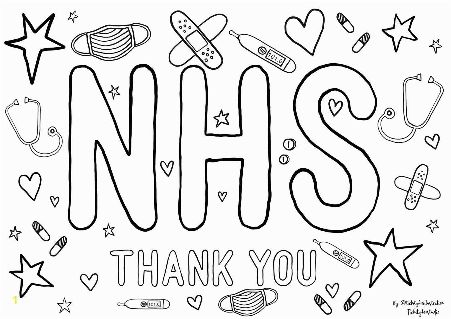 Coloring Pages for Your Boyfriend Coronavirus Show Your Appreciation for Our Nhs Heroes by