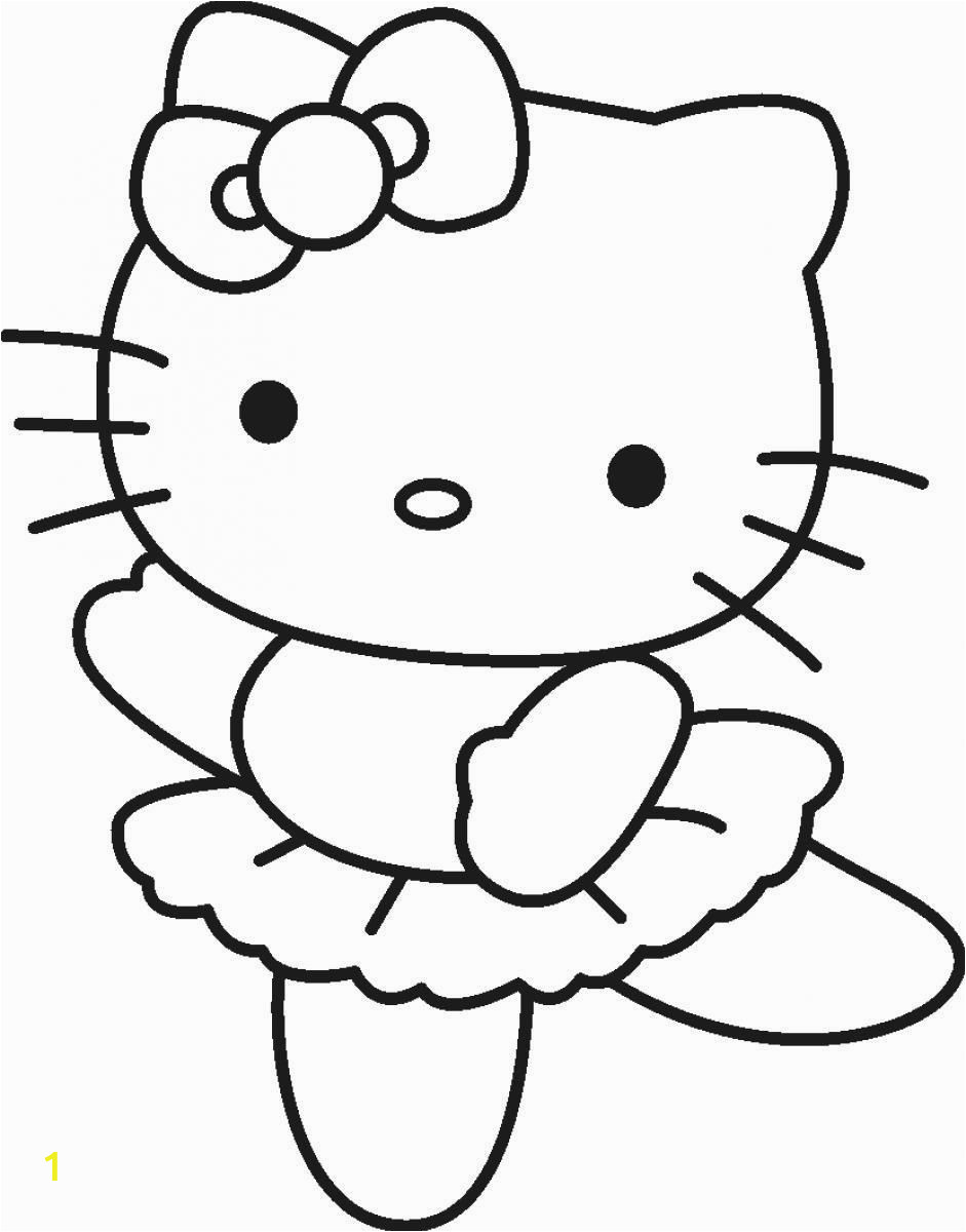 Coloring Pages Hello Kitty Ballerina Hello Kitty Ballerina Coloring Pages Coloring Pages