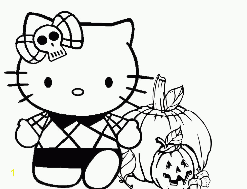 Coloring Pages Hello Kitty Halloween Free Happy Halloween Coloring Pages Download Free Clip Art