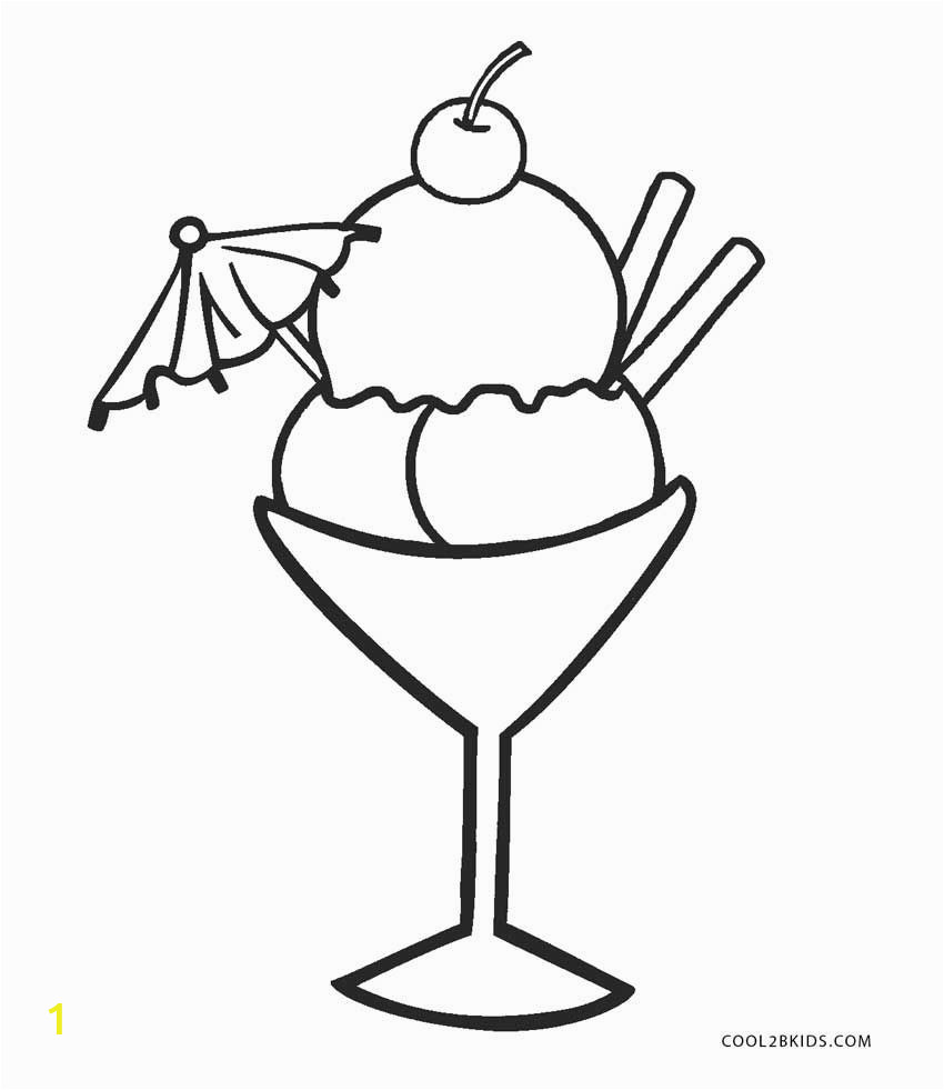 Coloring Pages Ice Cream Printable Coloring Pages Of Ice Cream 850981