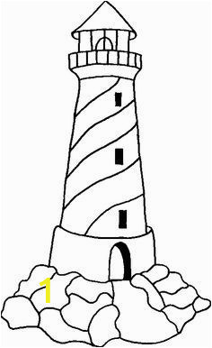 Coloring Pages Lighthouse Free Printable Lighthouse Stencil for Walls Google Search