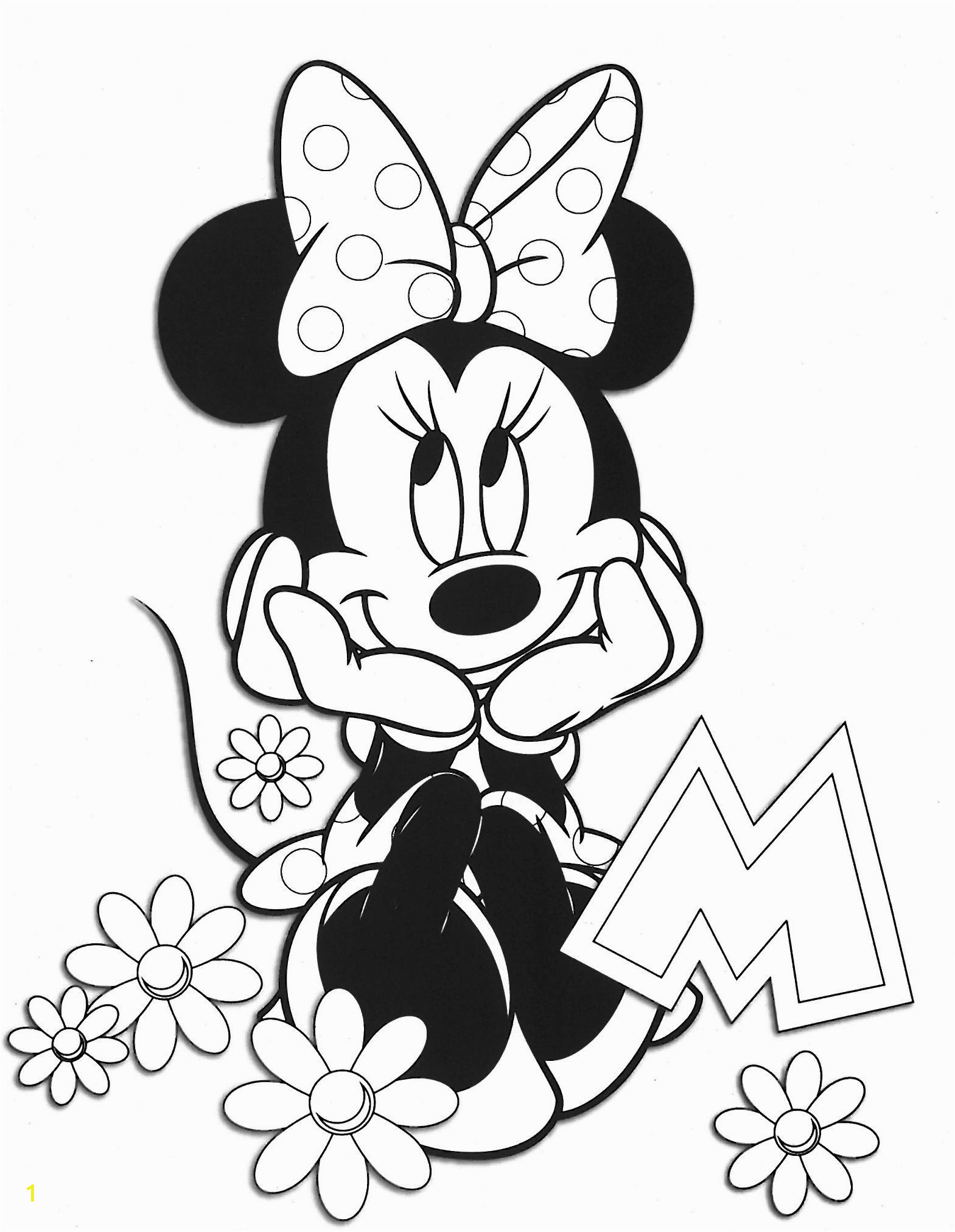 Coloring Pages Minnie Mouse Printable Minnie Minnie Mouse Coloring Pages Disney Coloring Pages