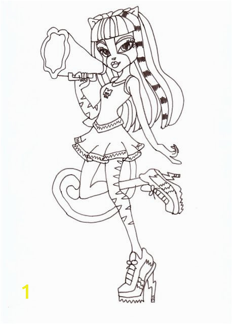 Coloring Pages Monster High Printable Free Printable Monster High Coloring Pages