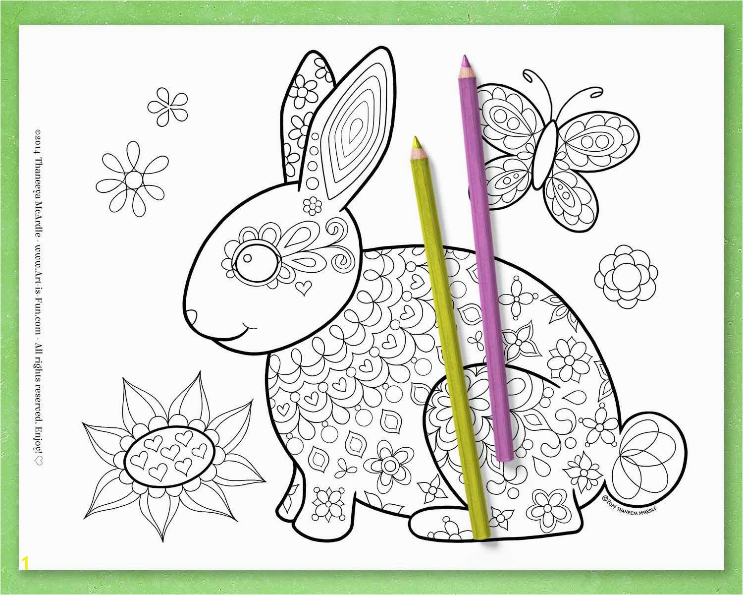 Coloring Pages Of Bunnies Printable Groovy Animals Coloring Pages Fun Printable E Book Of 20