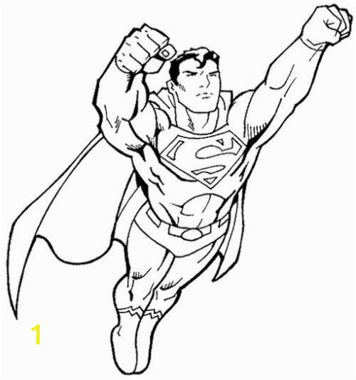 Coloring Pages Of Superman and Batman 315 Kostenlos Superman Fly Coloring Page Free Printable