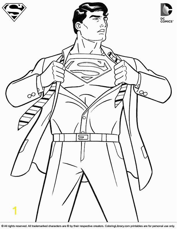 Coloring Pages Of Superman and Batman Simon Superman Coloring Page