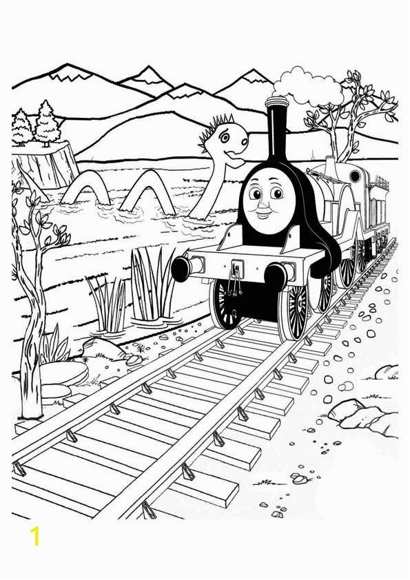 Coloring Pages Of Train Tracks top 20 Thomas the Train Coloring Pages Your toddler Will