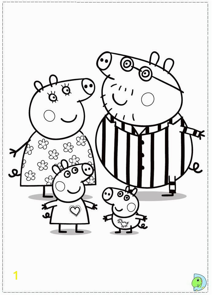 Coloring Pages Peppa Pig Printable Peppa Pig Coloring Pages