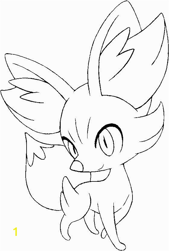 Coloring Pages Pokemon X and Y Pokemon X Y Feunnec G 1 560830 Mit Bildern