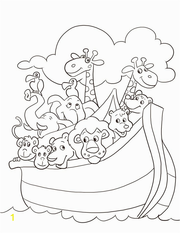 Coloring Pages Printable Noah S Ark 62 Best Noah S Ark Images In 2020
