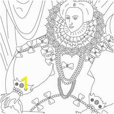 Coloring Pages Queen Elizabeth 1 | divyajanani.org