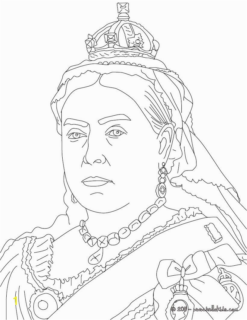 Coloring Pages Queen Elizabeth 1 | divyajanan