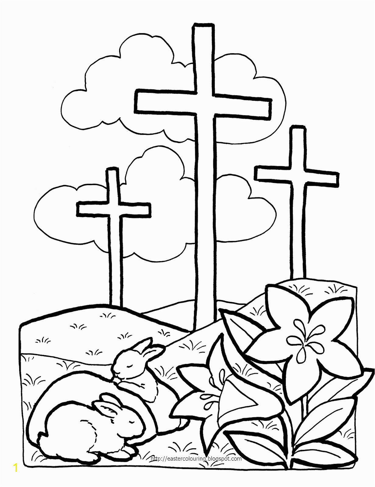 Coloring Pages Religious Easter Printable Pin Auf Kigo