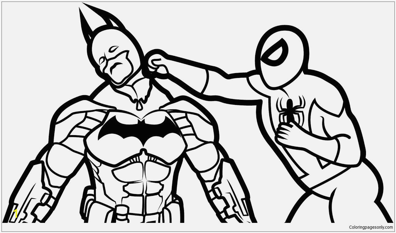 Coloring Pages Spiderman and Superman Spiderman Bilder Zum Ausmalen Spiderman Ausmalbilder