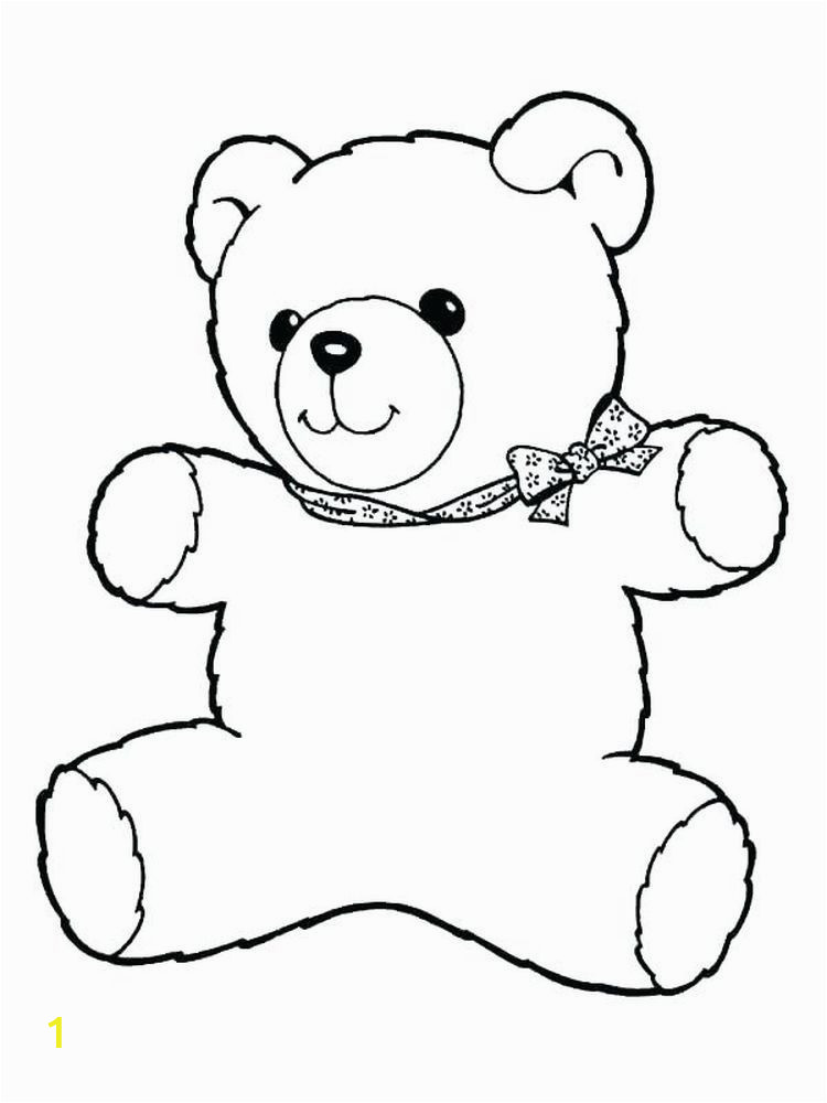 Coloring Pages Teddy Bear Printable Teddy Bear Coloring Pages Free Printable with Images