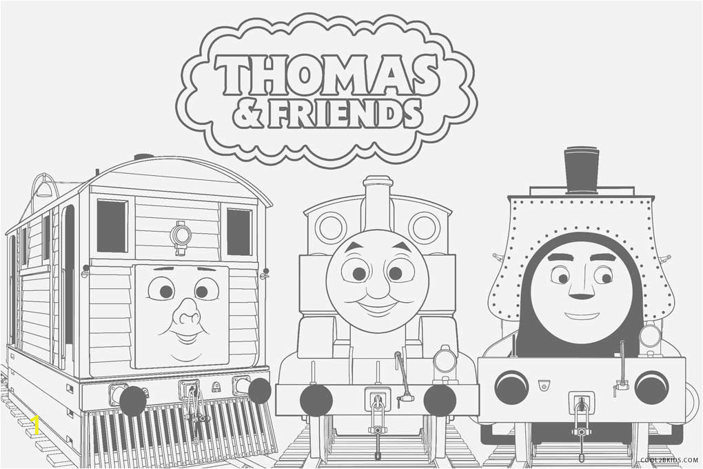 Free Thomas The Train Coloring Pages to Print