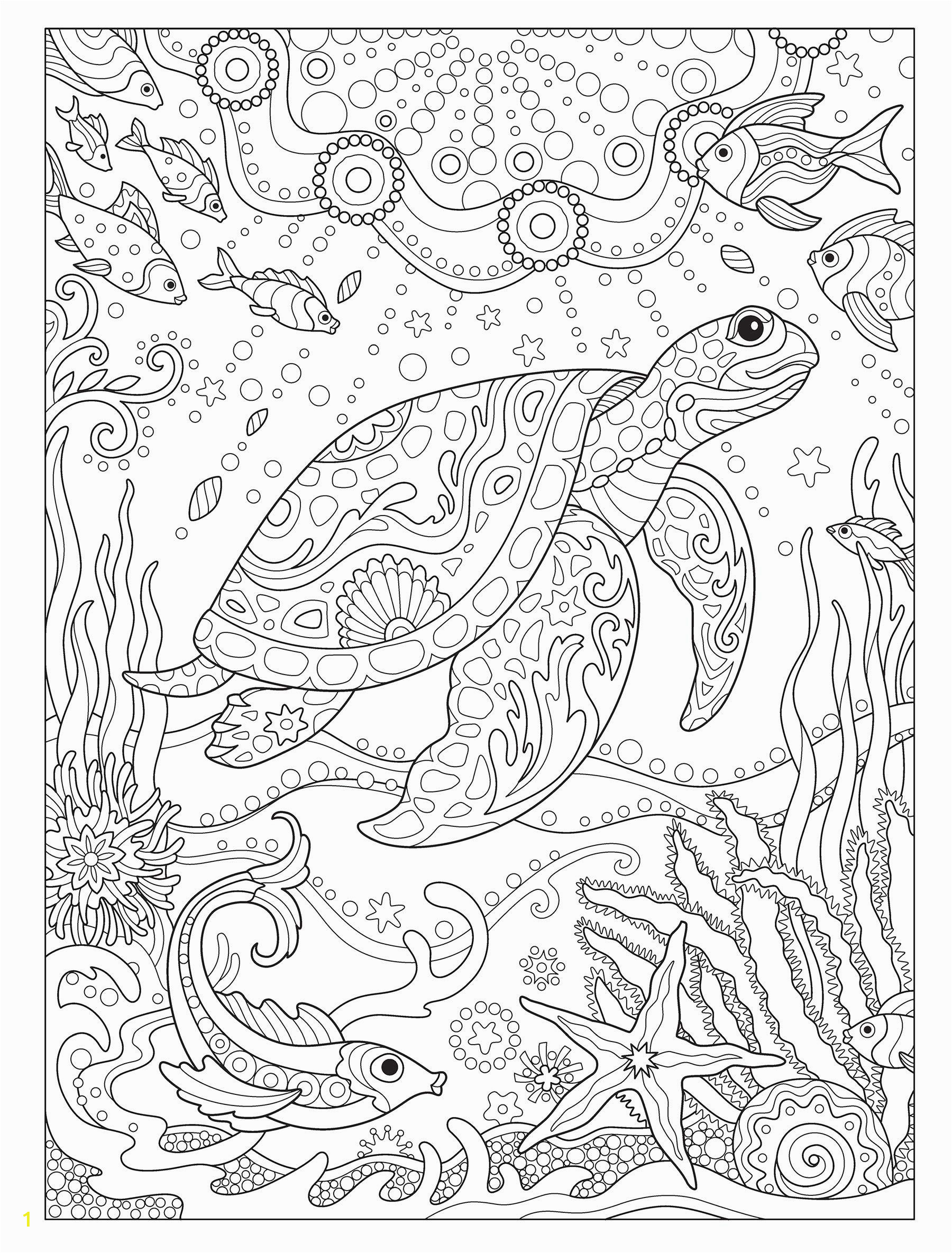 Coloring Pages Under the Sea | divyajanan