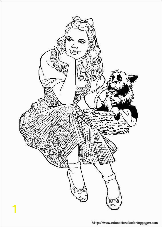 Coloring Pages Wizard Of Oz Printable Wizard Oz Printable Coloring Pages Wizard Oz Coloring