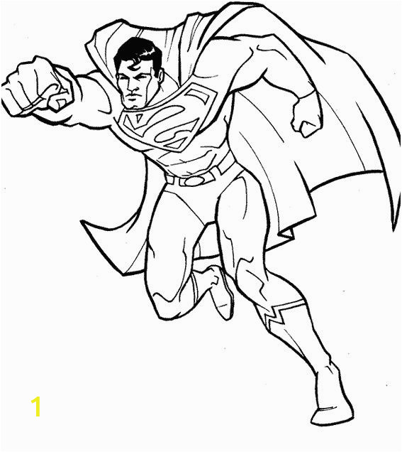 Coloring Picture Of A Superman 12 Belle Coloriage De Superman Graph