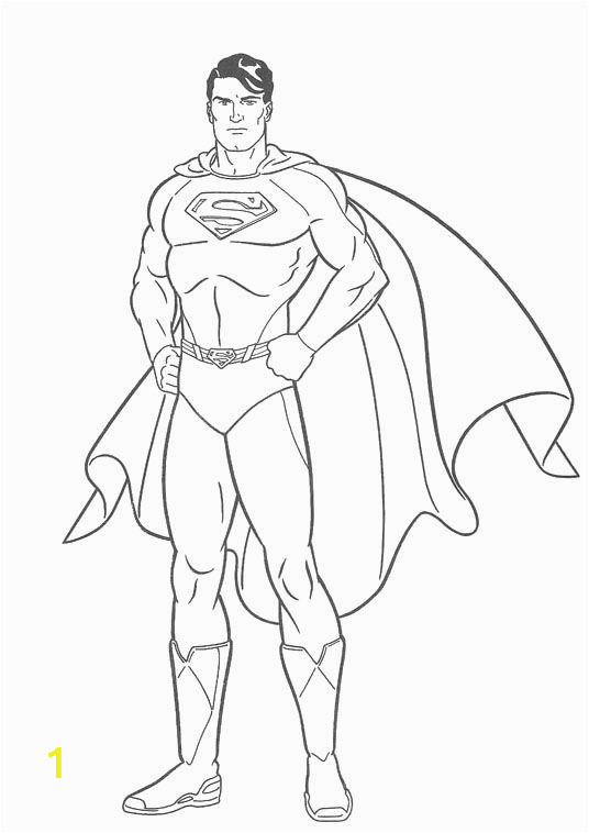 Coloring Pictures Of Superman and Batman 14 Superman Malvorlagen Zum Ausdrucken 20 Ausmalbilder