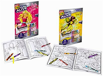 Crayola Mini Coloring Pages Disney Princess Crayola Color Alive Action Coloring Pages Bo Set