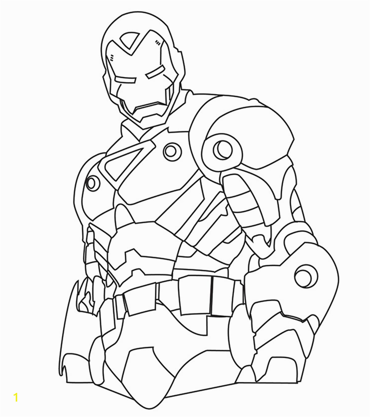 Top 20 Iron Man Coloring Pages You Toddler Will Love 1