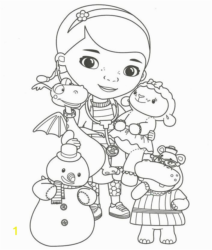 Disney Coloring Pages Doc Mcstuffins Doc Mcstuffins Coloring Pages with Images