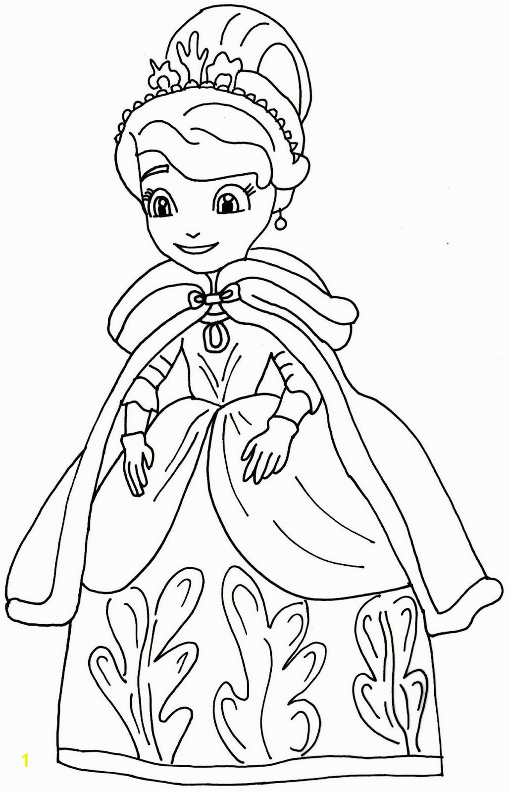 44 coloring pages of sofia the first