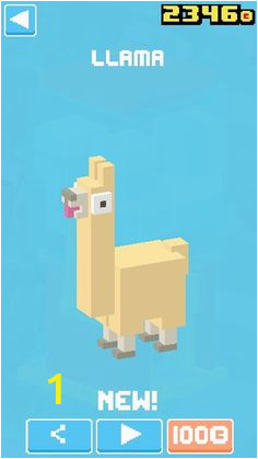 a ead7395fc474eb cdffce crossy road llamas