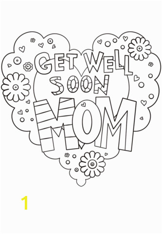 well soon mom coloring page free printable coloring pages well soon png black and white 333 480 preview webp