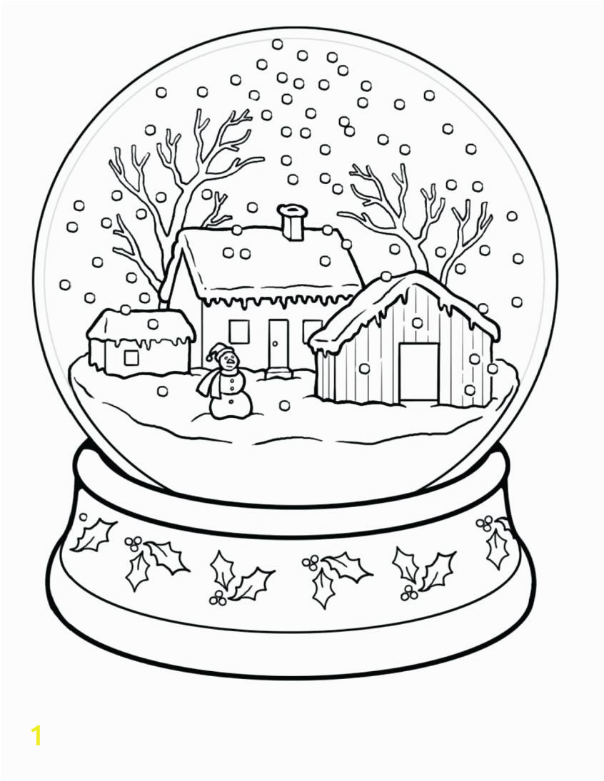 top coloring pages winter snow globe navy pier for kids pdf