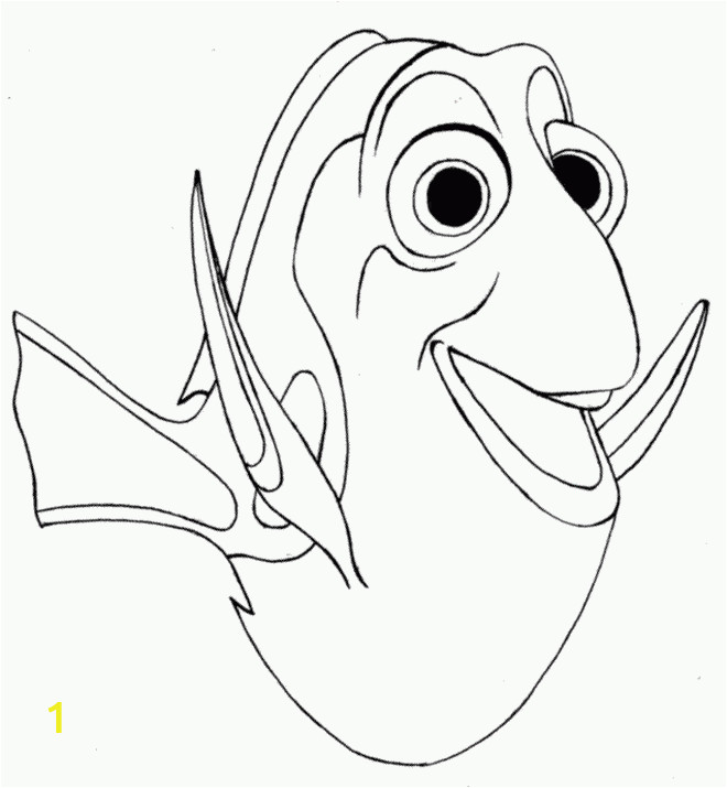 Disney Nemo Coloring Pages Free Malvorlage Nemo