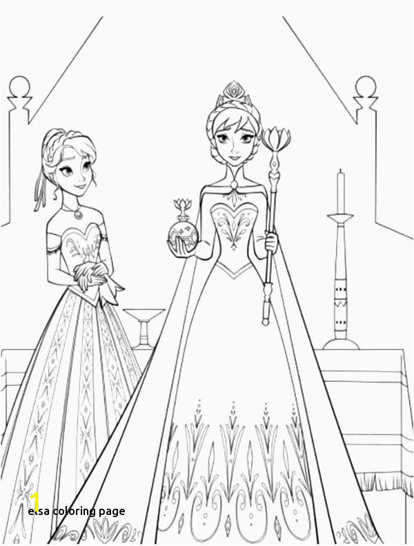 Disney Princess Elsa Coloring Pages 10 Best Elsa