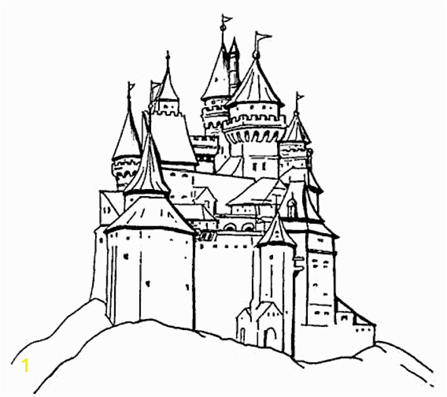 Disney World Castle Coloring Pages Free Castle Kids Download Free Clip Art Free Clip