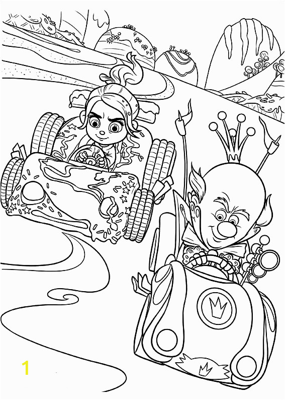 Disney Zombie Movie Coloring Pages Wreck It Ralph to Wreck It Ralph Kids Coloring Pages