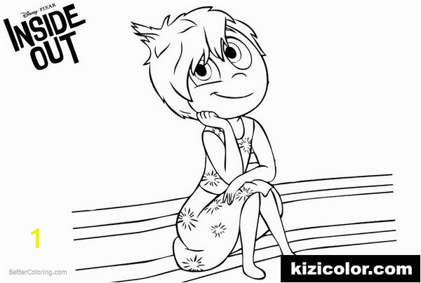 Joy from Inside Out Coloring Pages