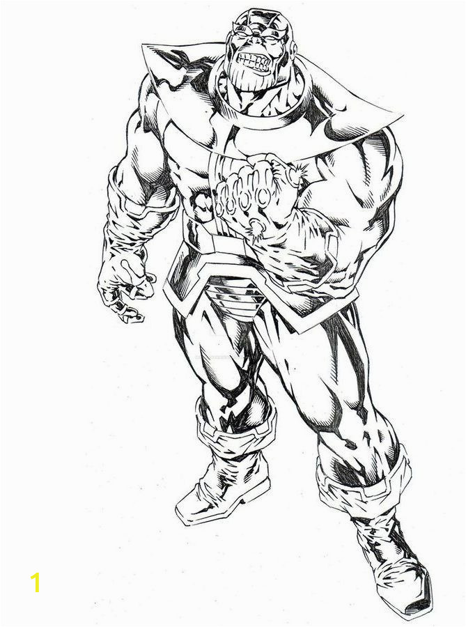 Download Iron Man Coloring Pages 10 Beste Ausmalbilder Thanos Kostenlos Marvel with Images