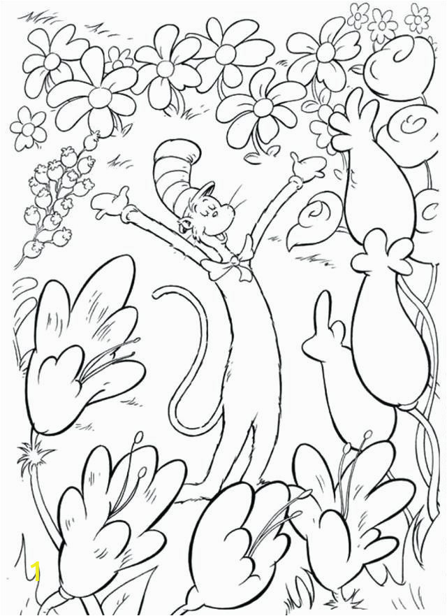 Dr Seuss Coloring Pages Printable Dr Seuss Coloring Pages Cat In the Hat Coloring Pages