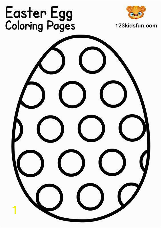 Easter Egg Coloring Pages Printable Free Easter Coloring Pages for Kids