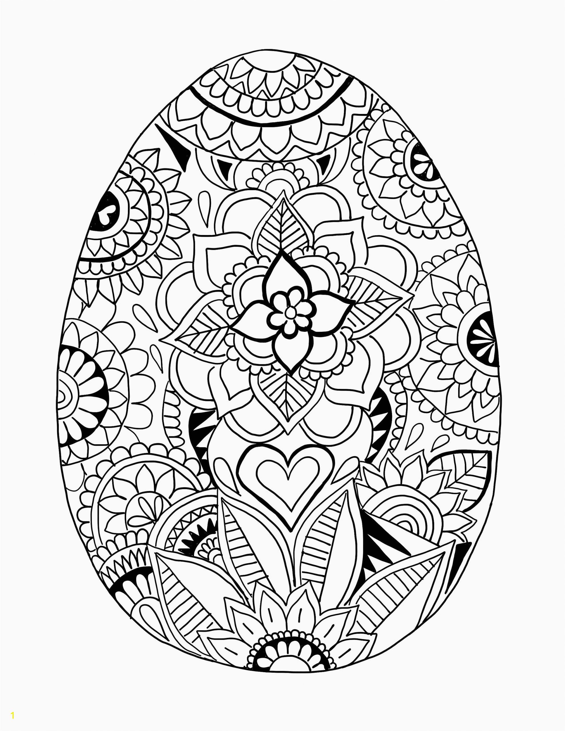 Easter Egg Coloring Pages Printable Pin On Adult and Kids Coloring Pages