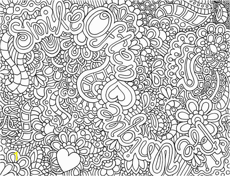 Free Coloring Pages for Adults Printable Hard to Color Coloring Pages Of Flowers for Teenagers Difficult