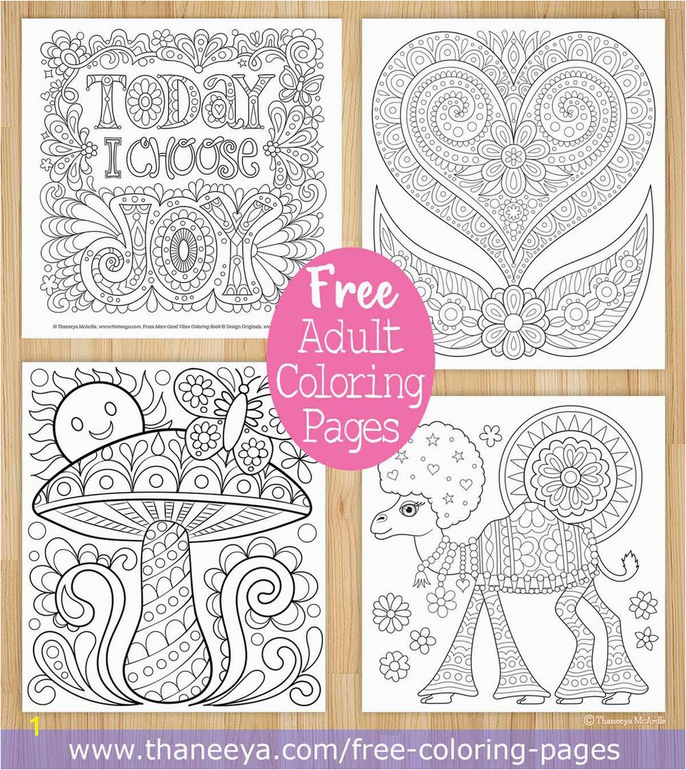 free adult coloring pages by Thaneeya McArdle